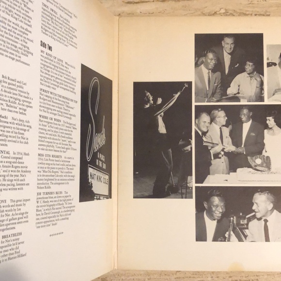 Nat King Cole At The Sands Vinyl Lp '66 - Picture 5 of 9